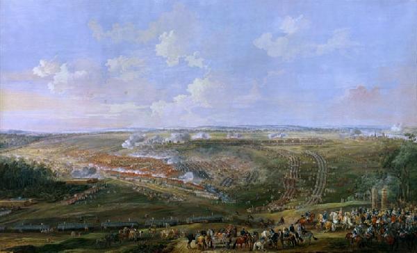 Louis Nicolas van Blarenberghe The Battle of Fontenoy Germany oil painting art